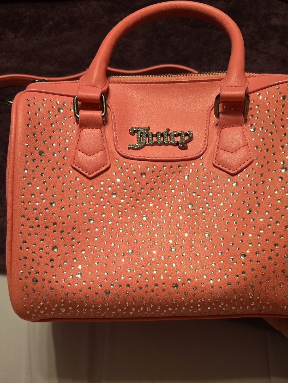 Juicy Couture Pink Lemonade Dazzle  Satchel